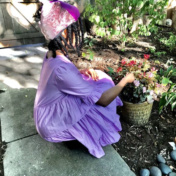 Cynthia Rowley Lavender Dress - Picture 6 of 7